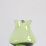 Vase vert de l'ère spatiale par Bo Borgstrom pour Aseda Suède 1960