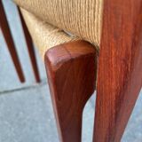 4 Niels Otto Møller chairs model 71
