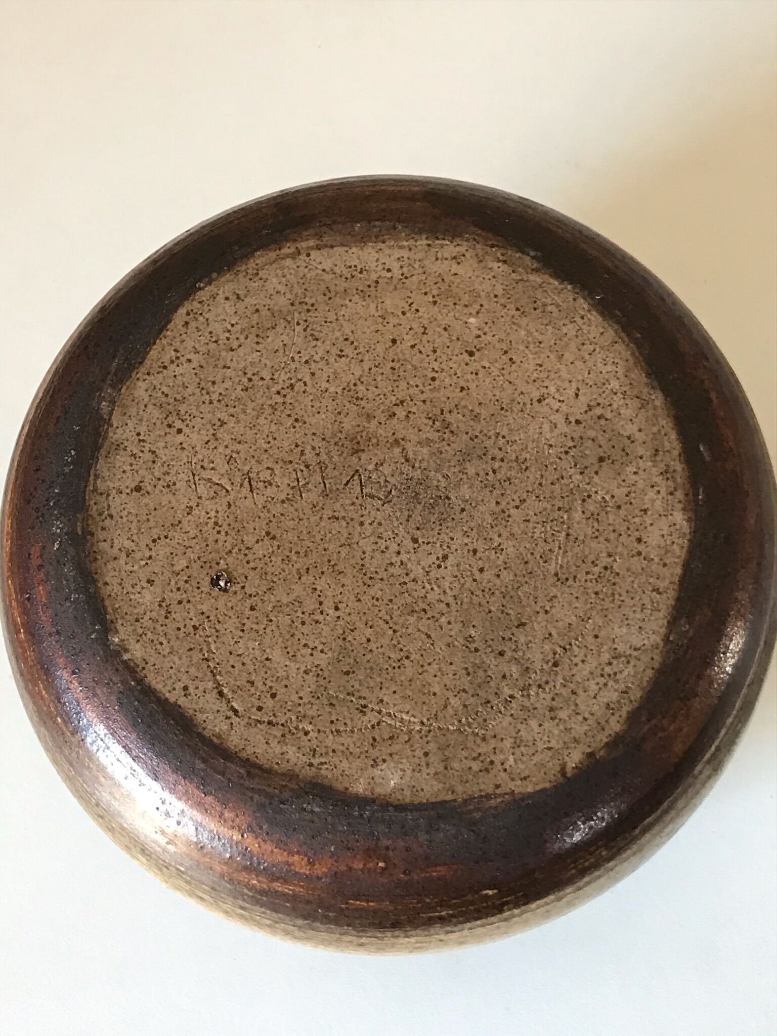 Vintage ceramic vase 60s