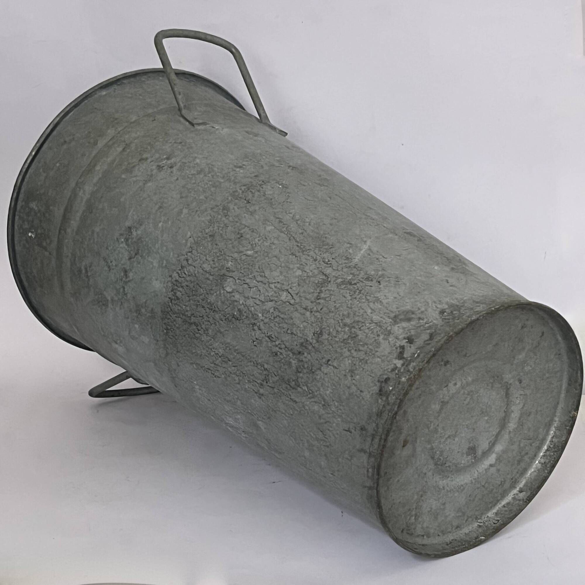 Large zinc florist vase