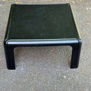 Black square Italian coffee table by Gae Aulenti for Kartell 4894