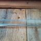 Porte crayons en verre moulé Macbeth B7 ancien vintage