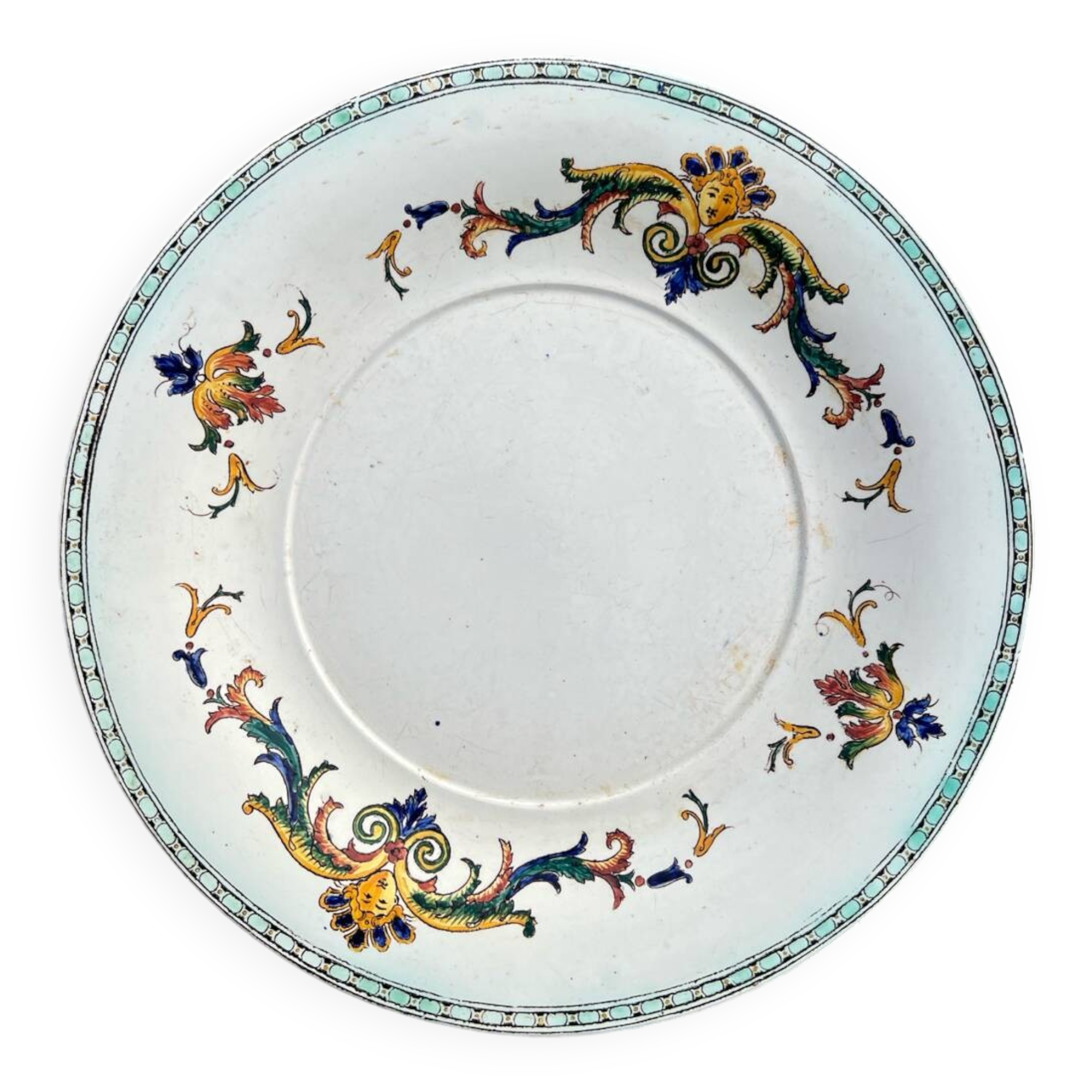Gien - large renaissance style dish