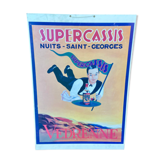 Carton publicitaire SuperCassis