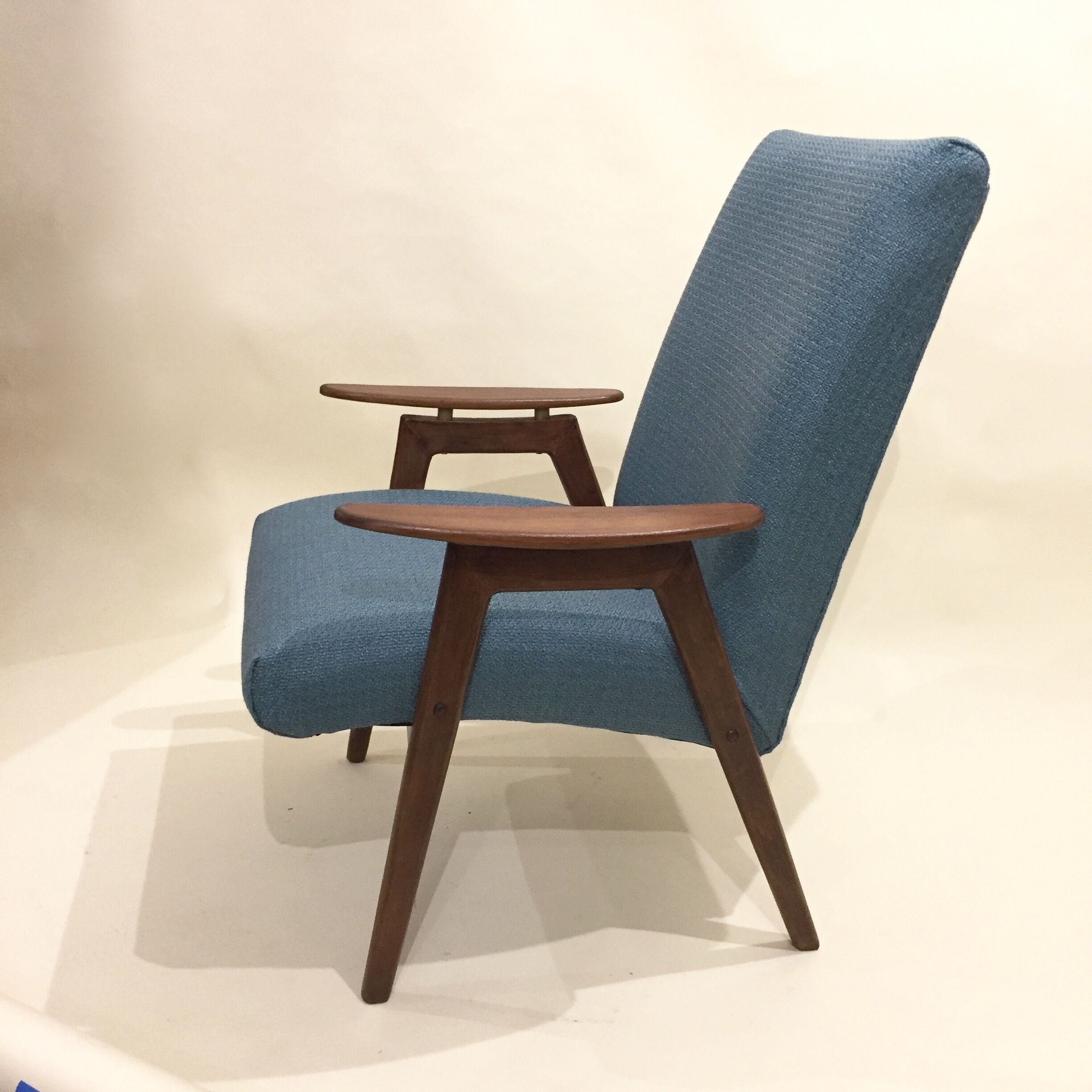 60s armchair reupholstered