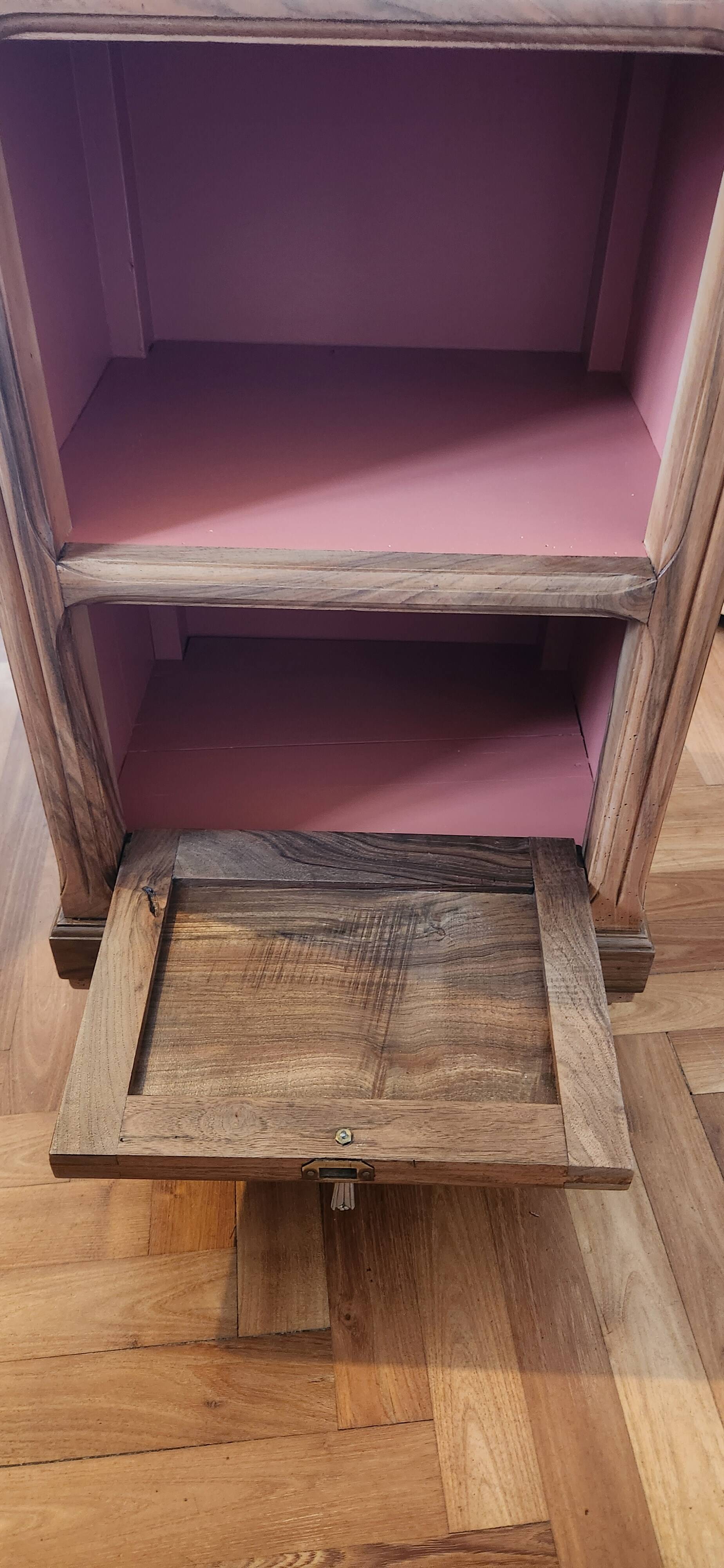 high art deco bedside table