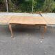 Louis XV extendable dining table, 20th century, renovated in solid oak, 245cm