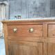 Buffet vaisselier en pin 1900