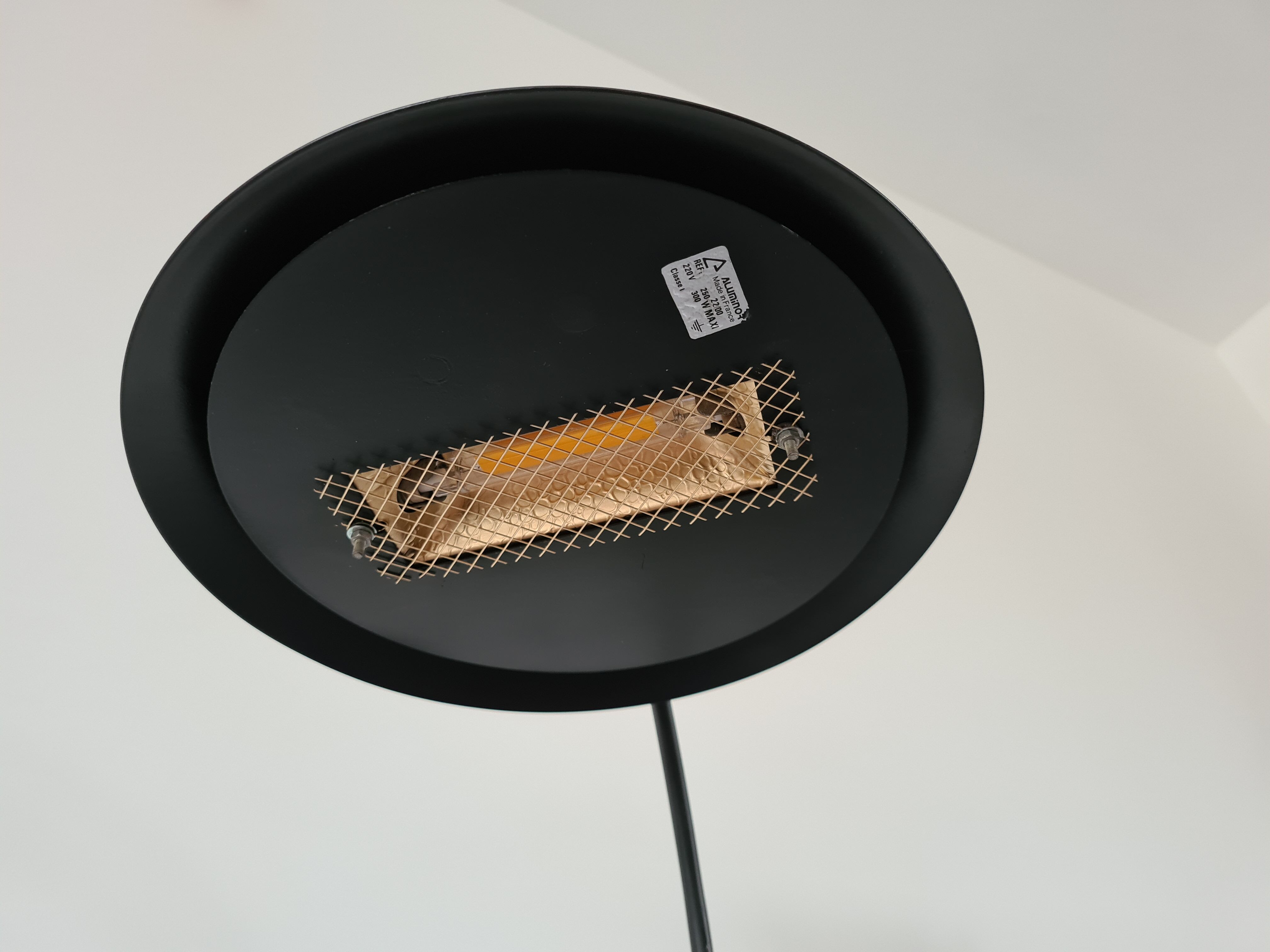 Lampe Aluminor vintage