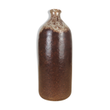 Bottle vase signed Accolay in sandstone