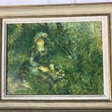 Reproduction of A.Renoir "Jeune fille"