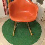 EAMES RAR rocking chair orange