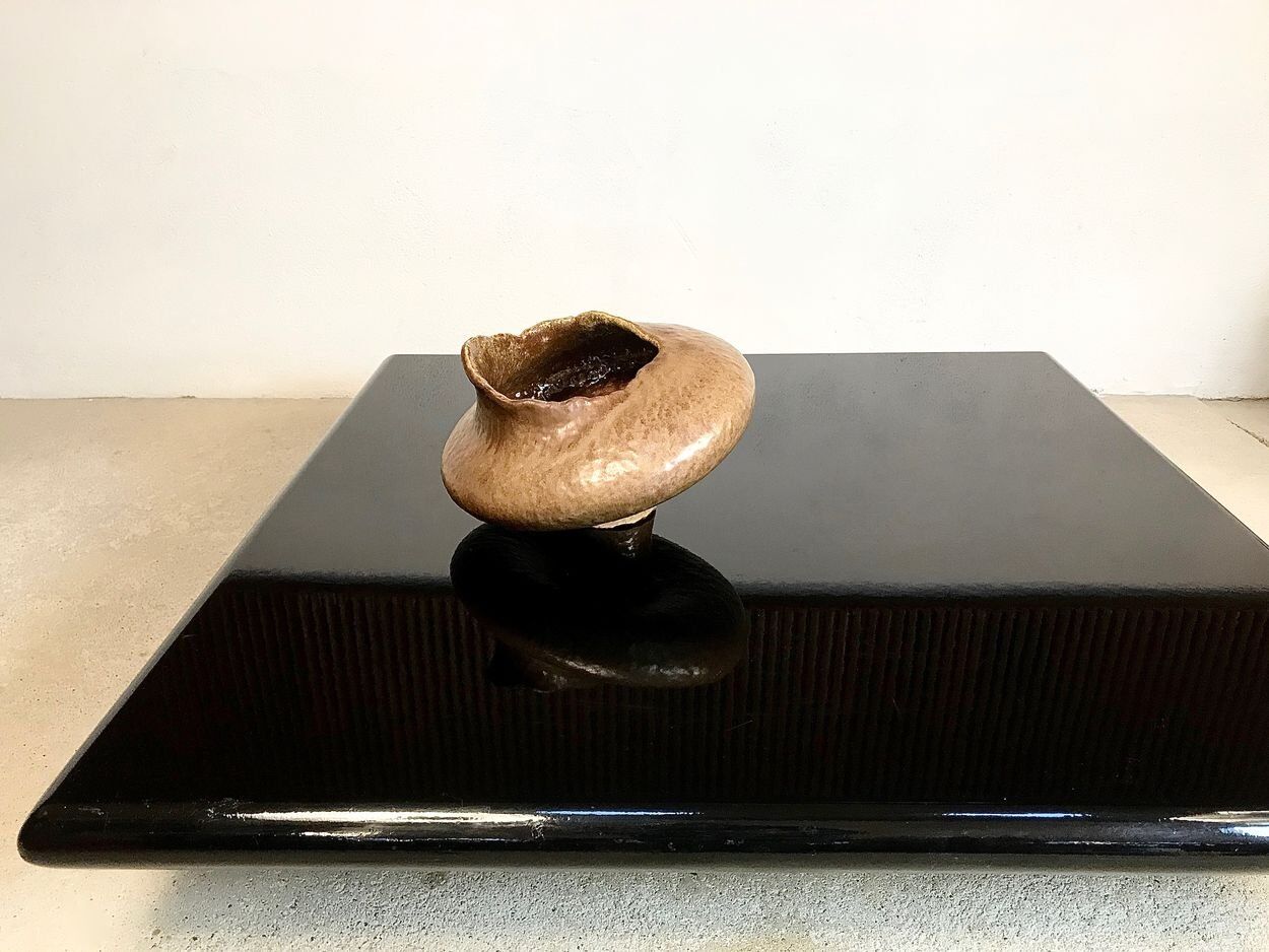 Sculptural Studio Ceramic art vase by Atelier Sorembe, Germany 1970