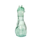 Small Glass Cats Carafe Cat Bottle Vetreria Etrusca Glassware