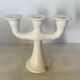 Candelabra candle holder delft wit