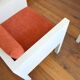 Set armchairs with dinners Restoration cubic shape Modular vintage 1980s