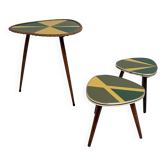 Set of 3 restored plant stands from France, 1960s