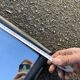 Large black wood mirror 116 x 64