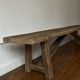 Millau bench solid oak antique - 200 cm