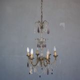 Pampille bronze chandelier and charm