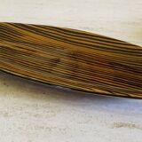 Grand plat en céramique vintage par Sarreguemines, circa 1970's