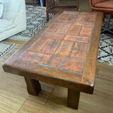 Vintage P.Garnier herbarium coffee table