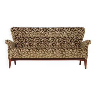 Canapé en hêtre, design danois, années 1960, fabricant : Fritz Hansen