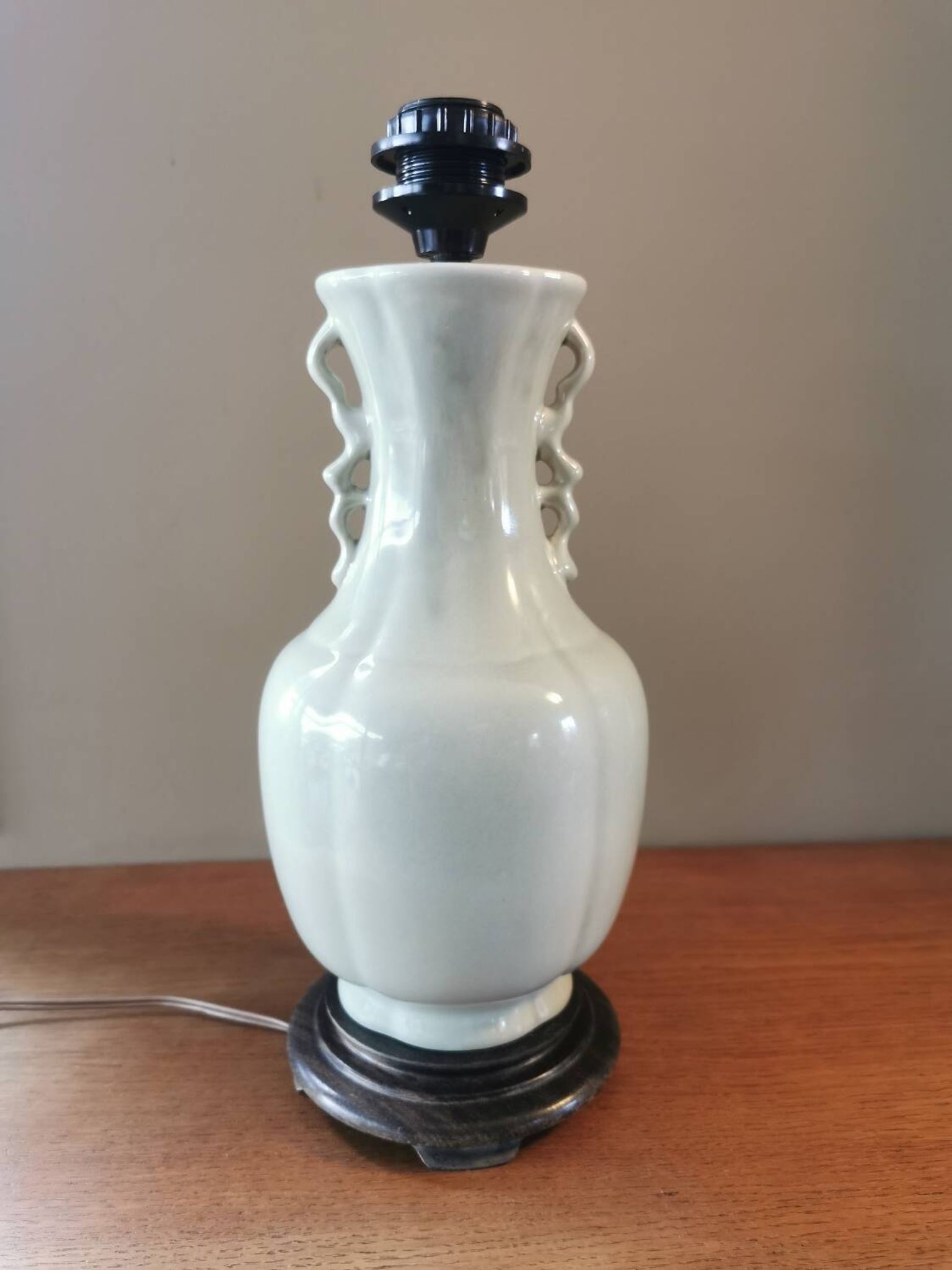Pied de lampe vintage style asiatique
