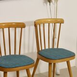 Set of 2 scandinavian chairs 1960