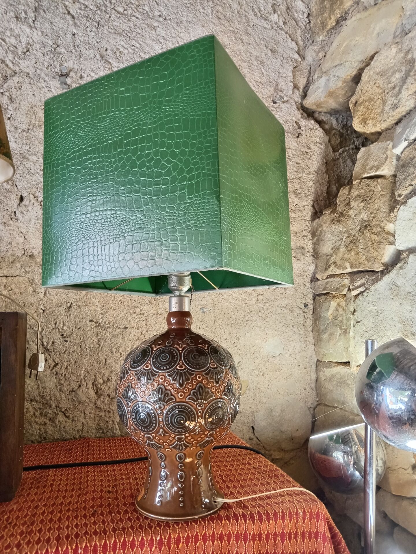 Lampe à poser en céramique