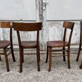8 chaises bistrot anciennes