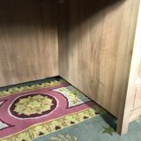 Art Deco administrative office with restored solid walnut coffers