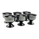 Six coquetiers en inox