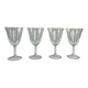 Verres à pied gravés