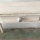 Table blanche en bois