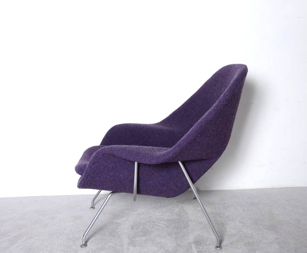 Womb armchair and its Ottoman dating from the 60s