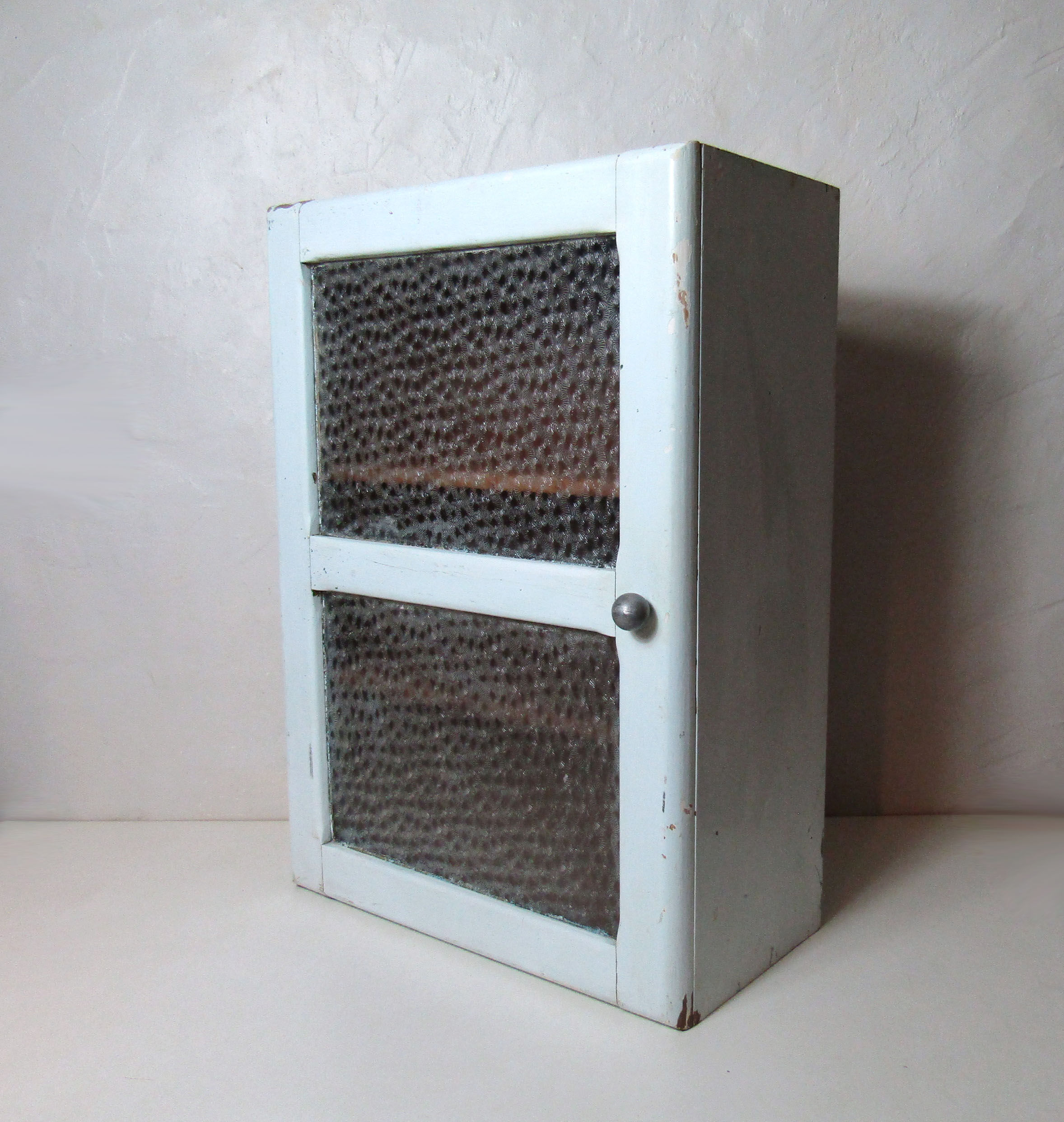 old 50s vintage glass closet closet