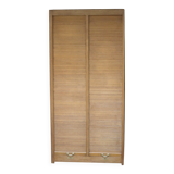 Magnificent curtain filing cabinet from La Poste (1920s/1930s).