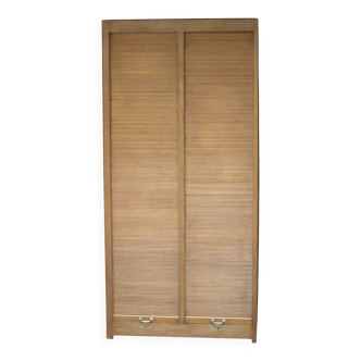 Magnificent curtain filing cabinet from La Poste (1920s/1930s).