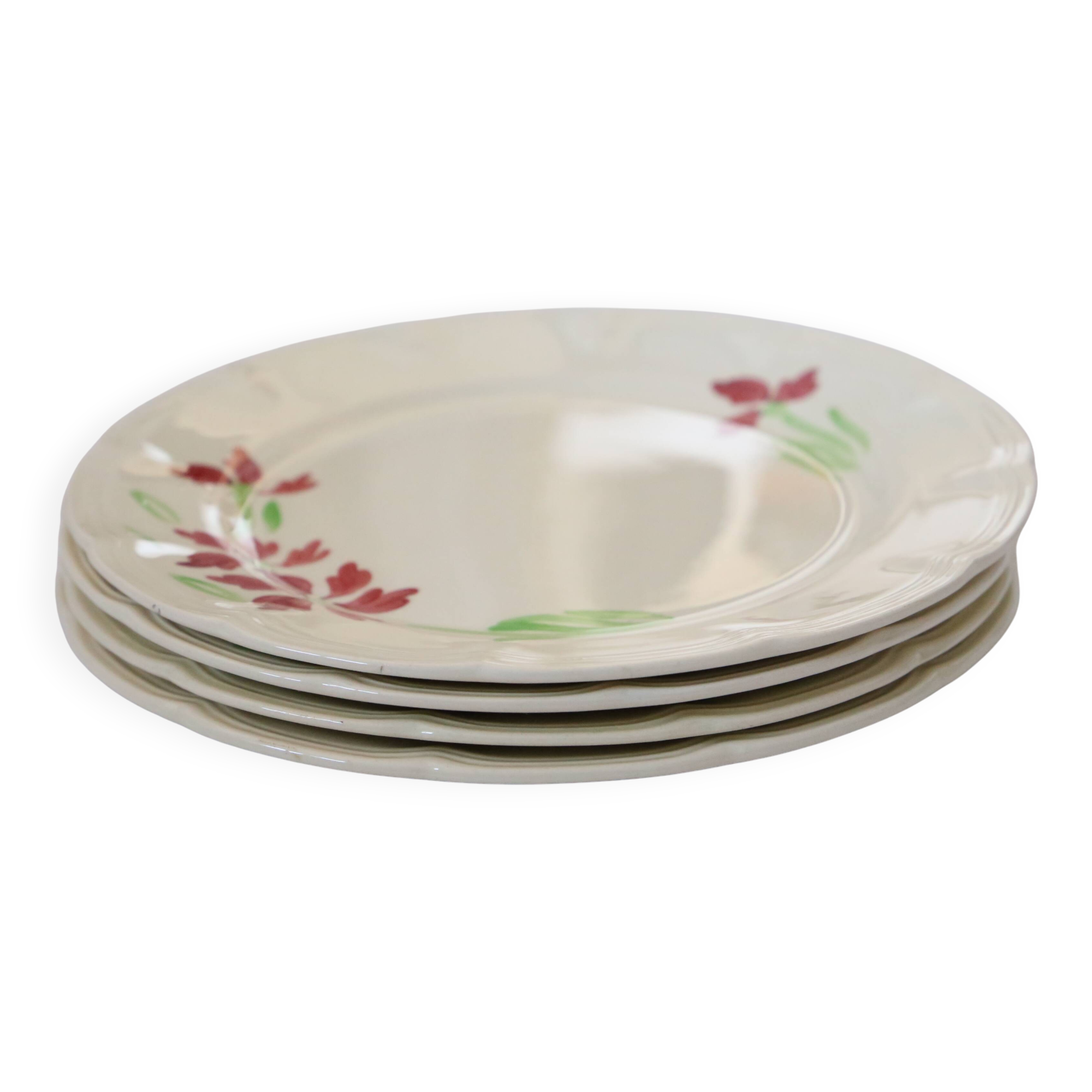 4 assiettes vintage Royal Art Pottery