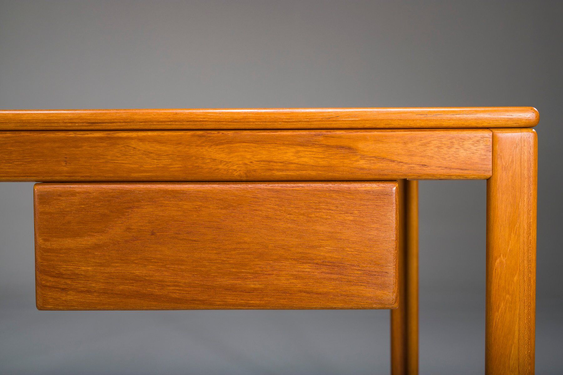 Mid-century modern teak writing desk, 1970s