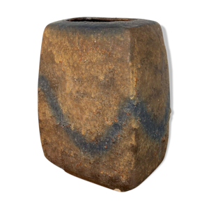 Vase en céramique lave 1970