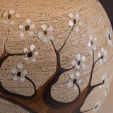 Lampe de table en céramique rare de Peter Müller, produite par Sgrafo.