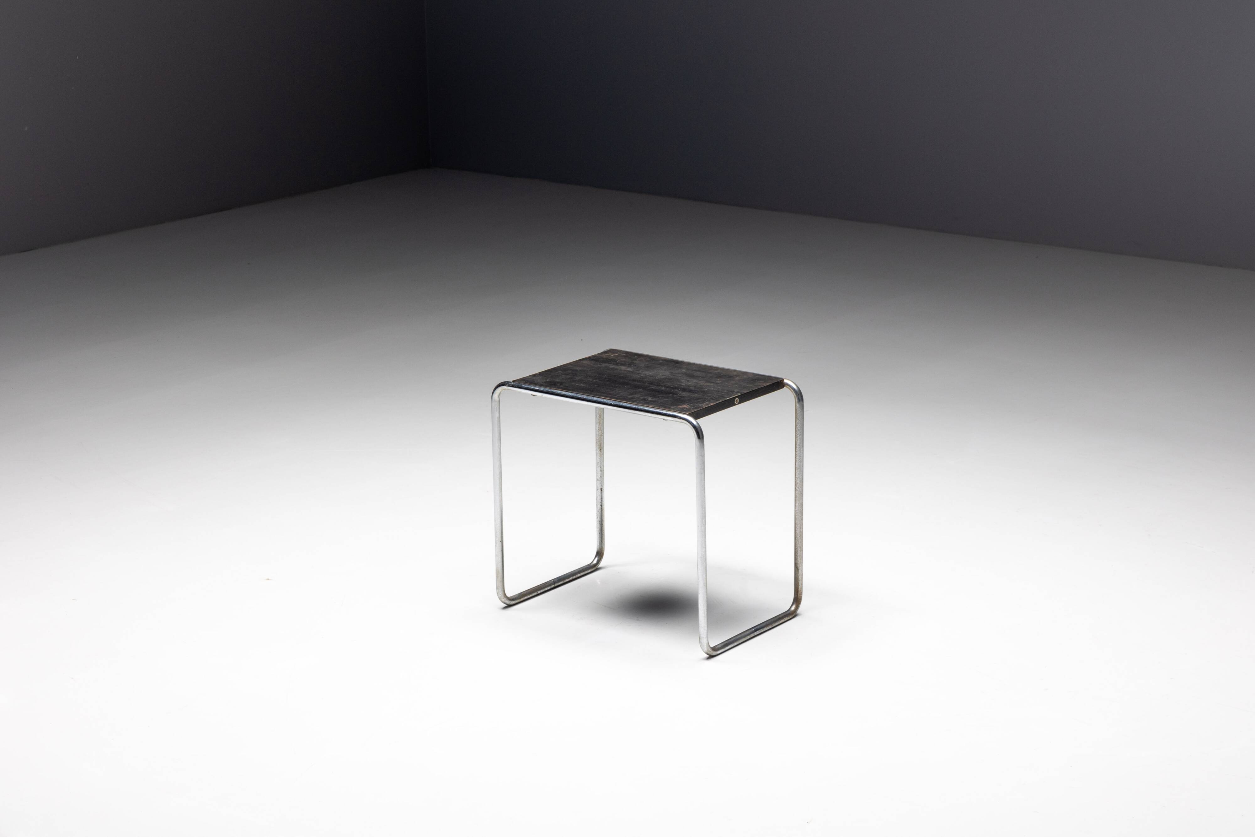 First Edition Side Tables by Marcel Breuer for Thonet, Germany, 1930s