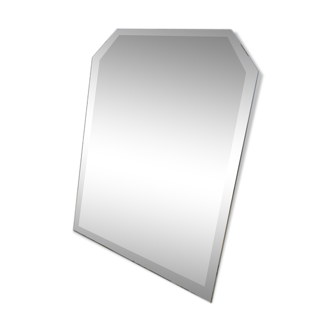 Bevelled mirror 59 X h 74cm