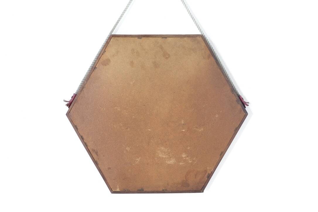 Miroir en bois, Italie années 1960