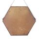 Vintage wooden mirror, Italy, 1960s.