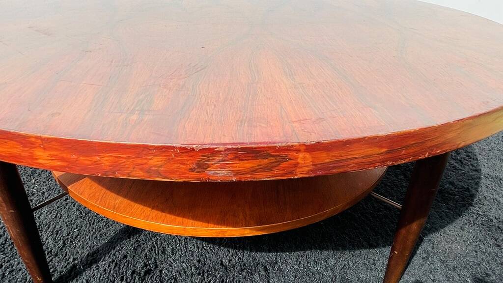Scandinavian coffee table. Vintage 60s