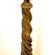 Carved wooden column 123 cm from the xix