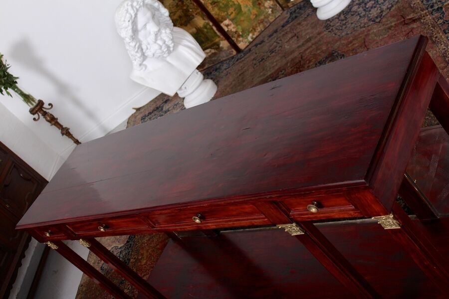 Buffet bronze and mahogany, 1920